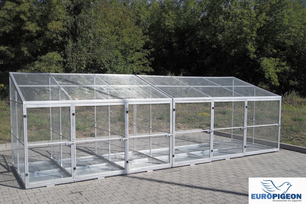 Woliera aluminiowa EuroPigeon 6